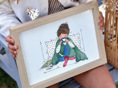 Artprint „S čajom“ – Vikin denník